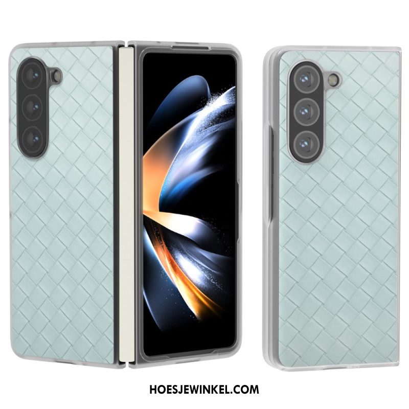 Hoesje Samsung Galaxy Z Fold 6 Geweven Textuur