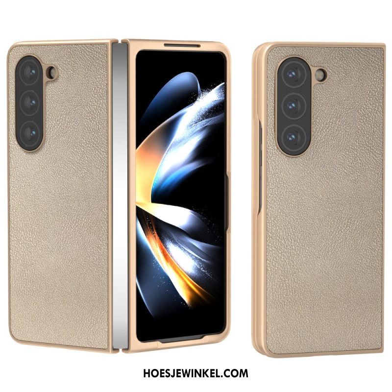 Hoesje Samsung Galaxy Z Fold 6 Ledereffect