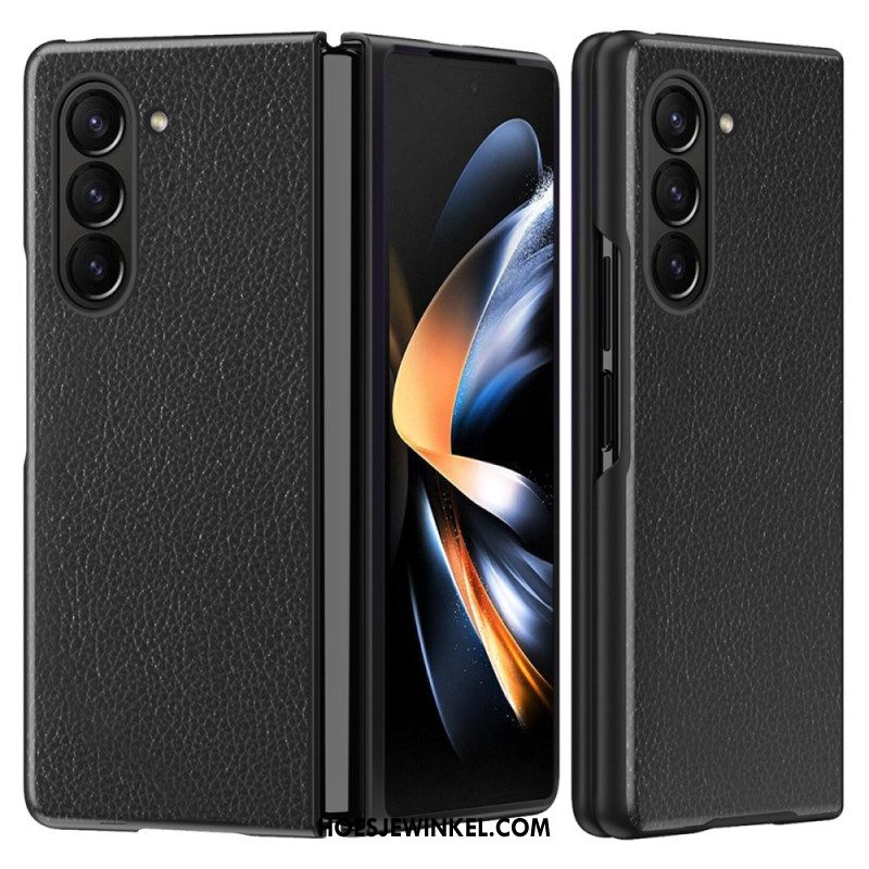 Hoesje Samsung Galaxy Z Fold 6 Litchi Kunstleer