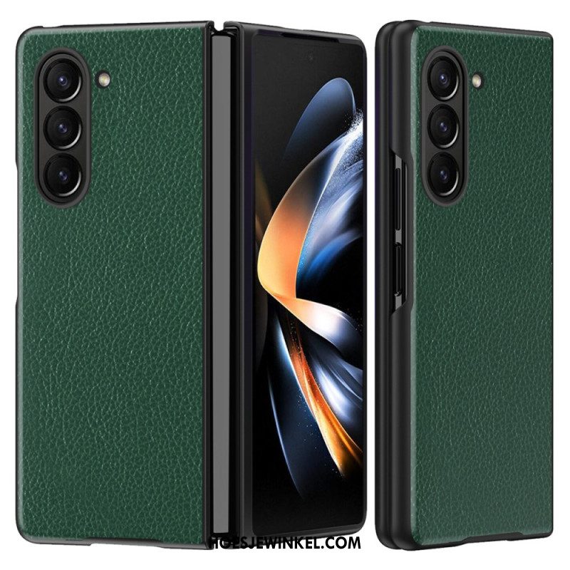 Hoesje Samsung Galaxy Z Fold 6 Litchi Kunstleer