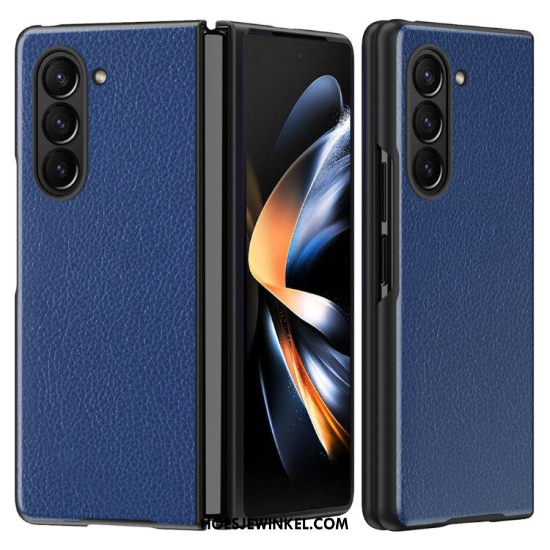 Hoesje Samsung Galaxy Z Fold 6 Litchi Kunstleer