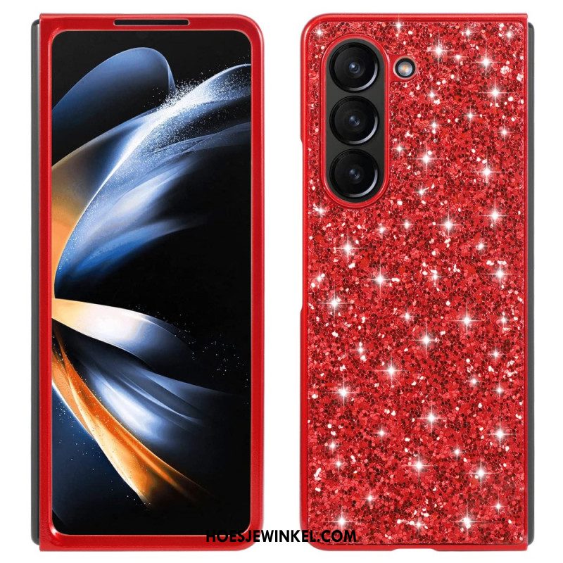 Hoesje Samsung Galaxy Z Fold 6 Siliconen Frame En Plastic Achterkant