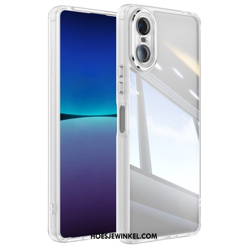 Hoesje Sony Xperia 10 Vi Airbagstructuur Bescherming Hoesje