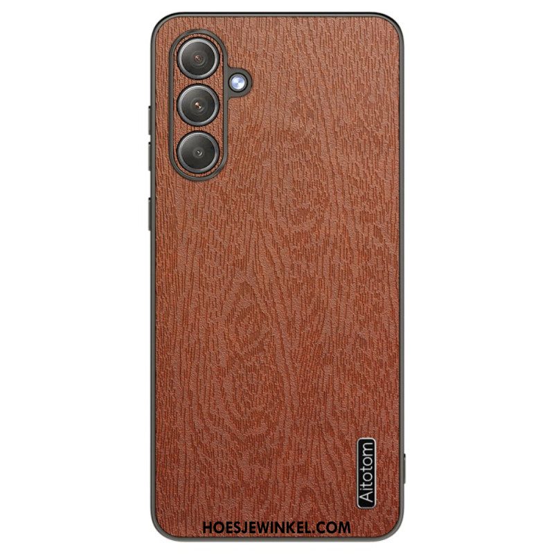 Hoesje Voor Samsung Galaxy S24 Fe Houteffect