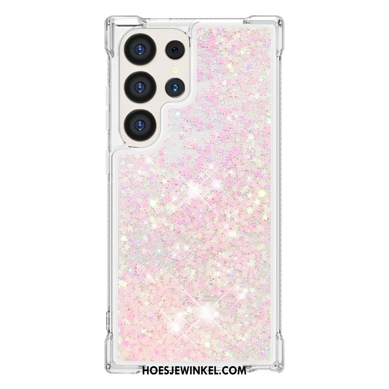 Hoesje Voor Samsung Galaxy S24 Ultra 5g Sprankelende Glitters