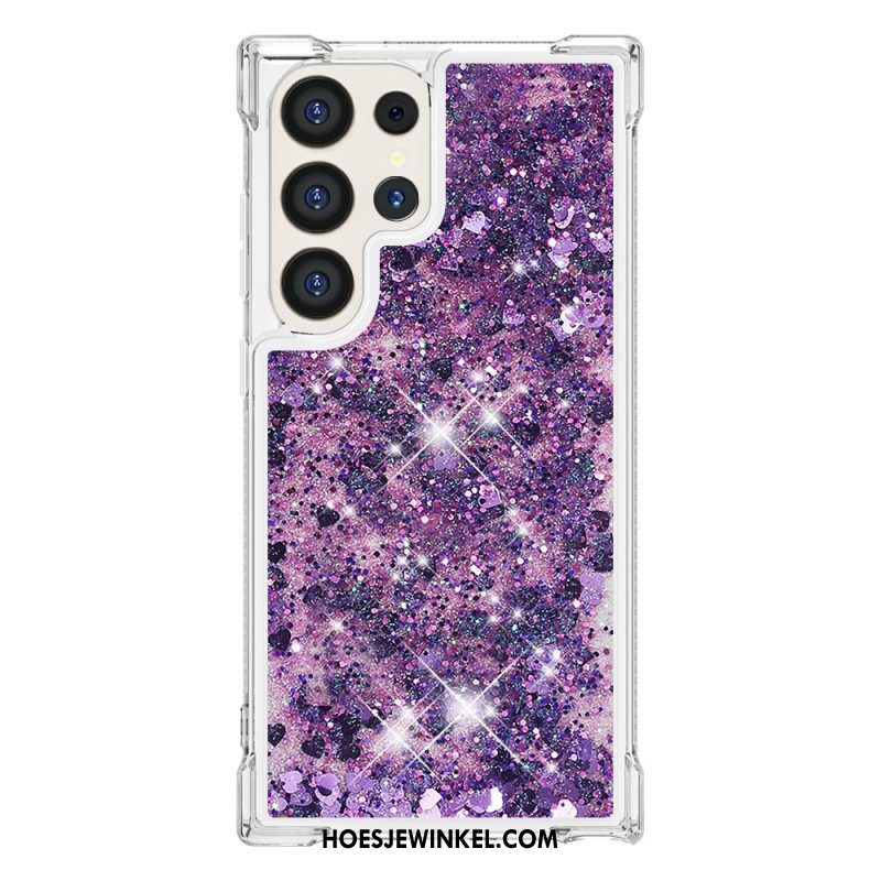 Hoesje Voor Samsung Galaxy S24 Ultra 5g Sprankelende Glitters