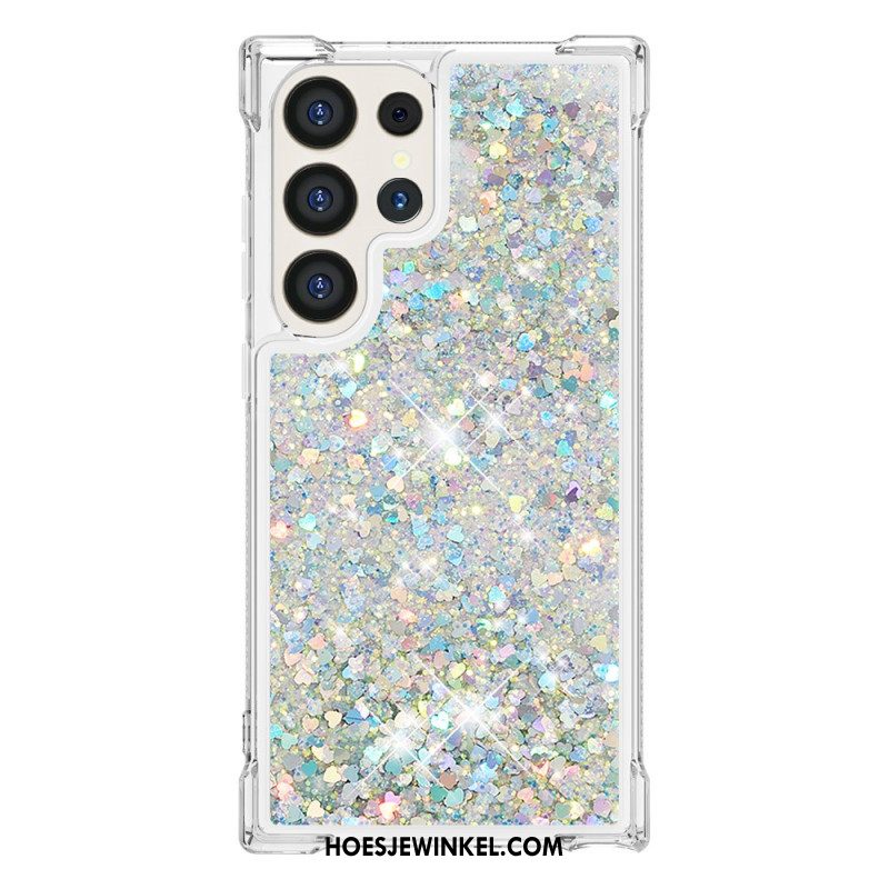 Hoesje Voor Samsung Galaxy S24 Ultra 5g Sprankelende Glitters