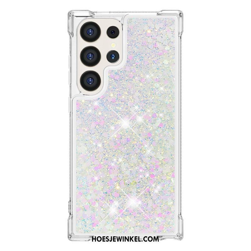 Hoesje Voor Samsung Galaxy S24 Ultra 5g Sprankelende Glitters