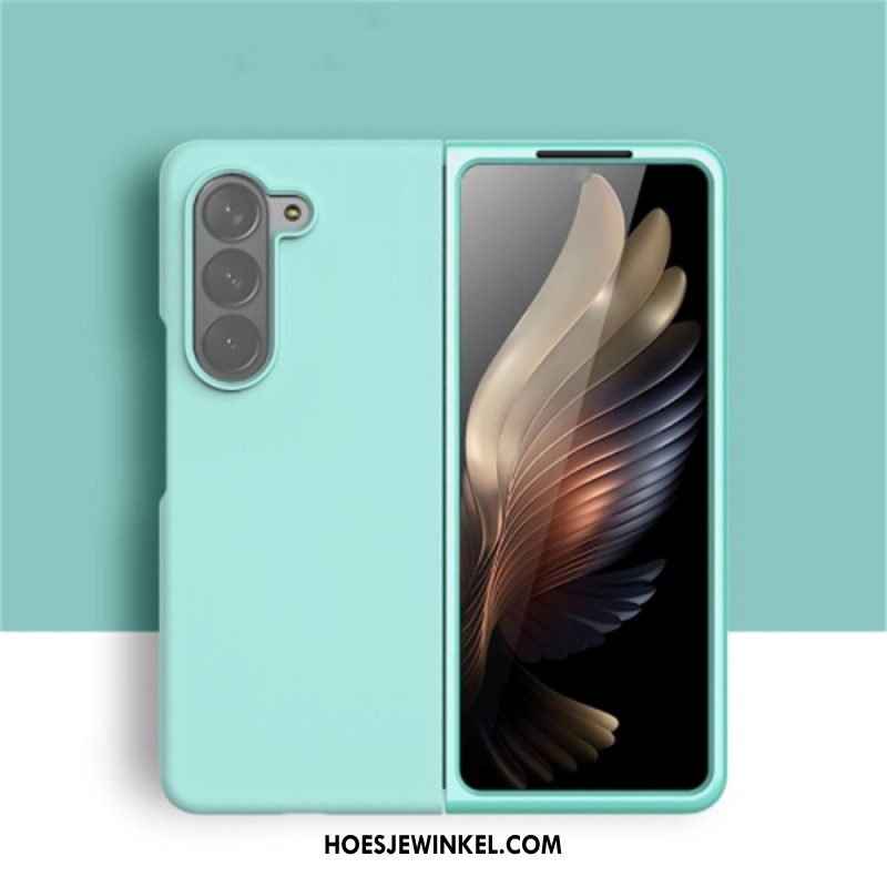 Hoesje Voor Samsung Galaxy Z Fold 5 Vloeibare Siliconen