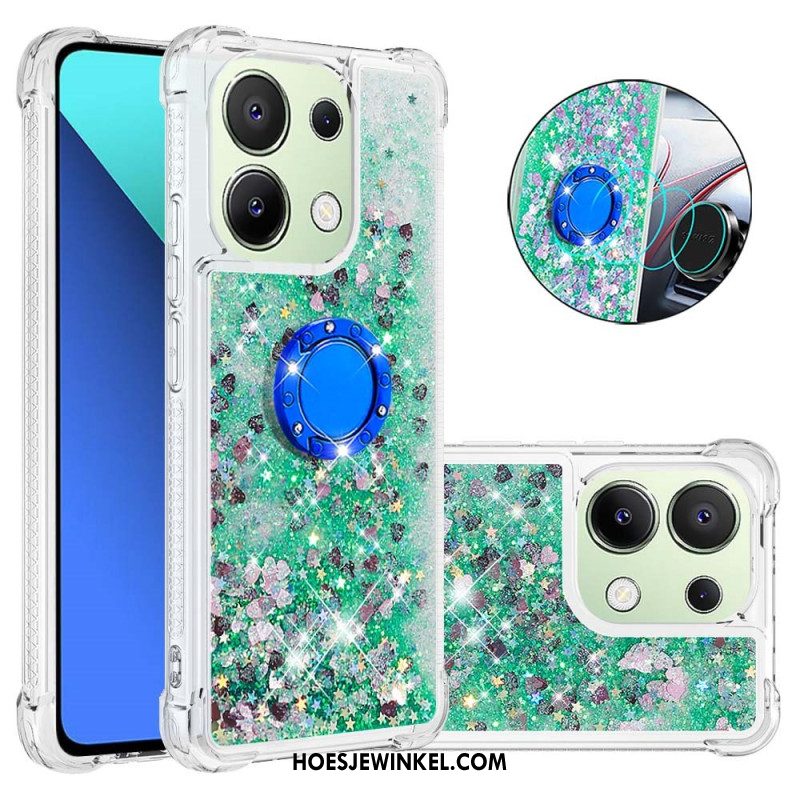 Hoesje Voor Xiaomi Redmi Note 13 4g Glitterringsteun