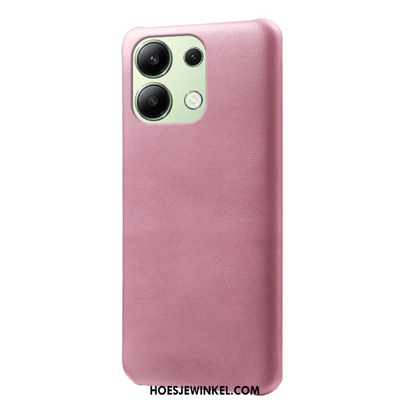 Hoesje Voor Xiaomi Redmi Note 13 4g Ledereffect