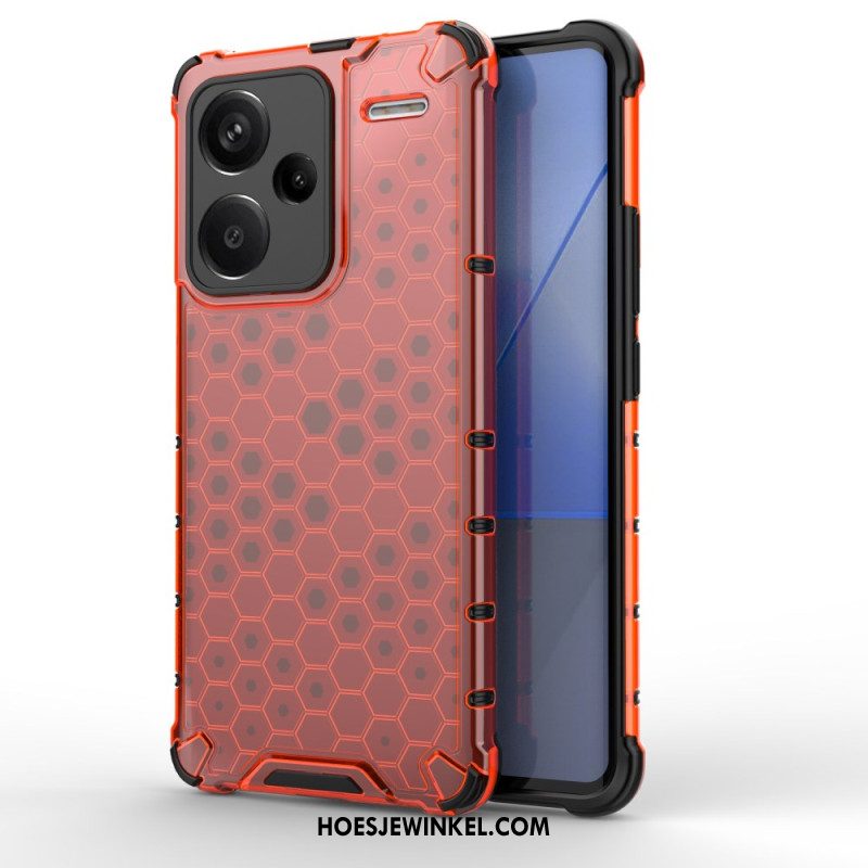 Hoesje Voor Xiaomi Redmi Note 13 Pro Plus 5g Honingraat