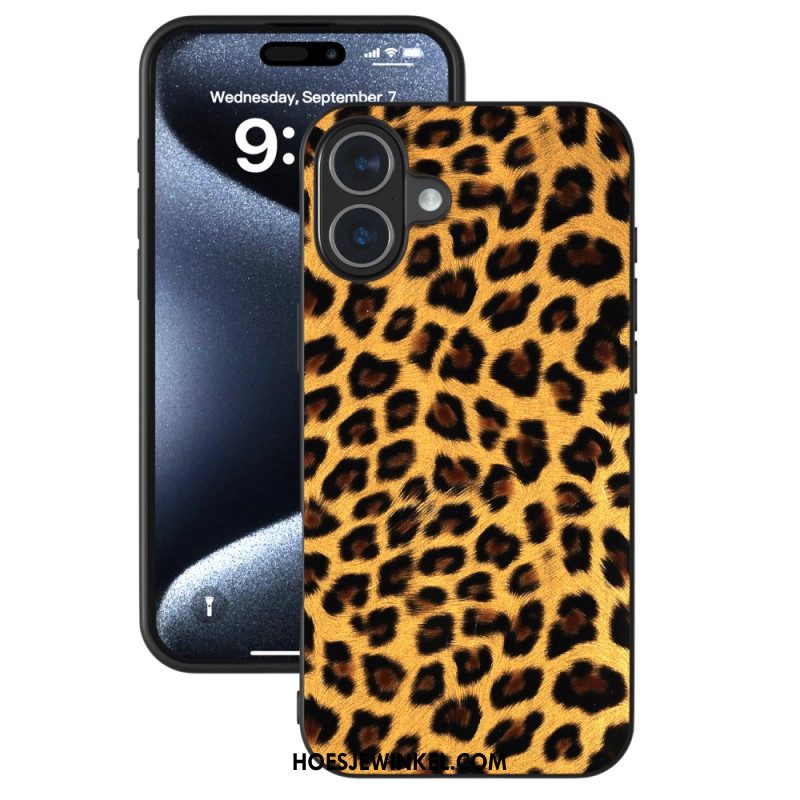 Hoesje Voor iPhone 16 Plus Luipaard Abeel