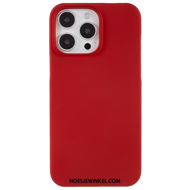 Hoesje Voor iPhone 16 Pro Mat Kunststof