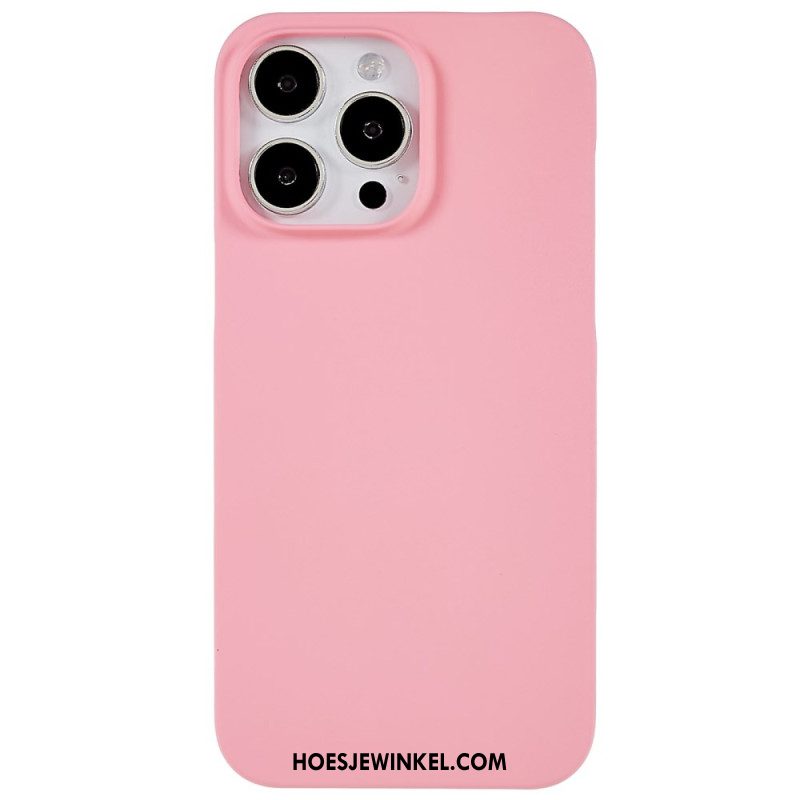 Hoesje Voor iPhone 16 Pro Mat Kunststof