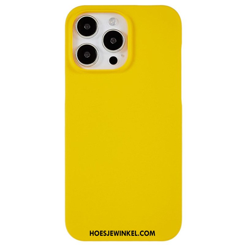 Hoesje Voor iPhone 16 Pro Mat Kunststof