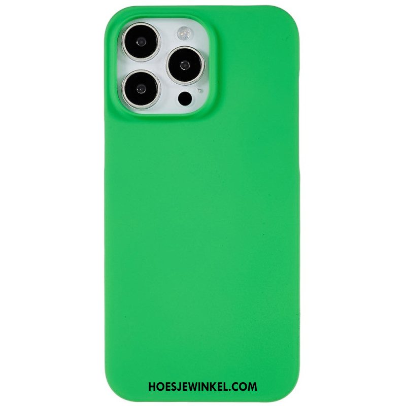 Hoesje Voor iPhone 16 Pro Mat Kunststof