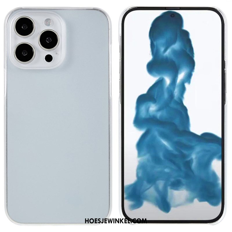 Hoesje Voor iPhone 16 Pro Mat Kunststof