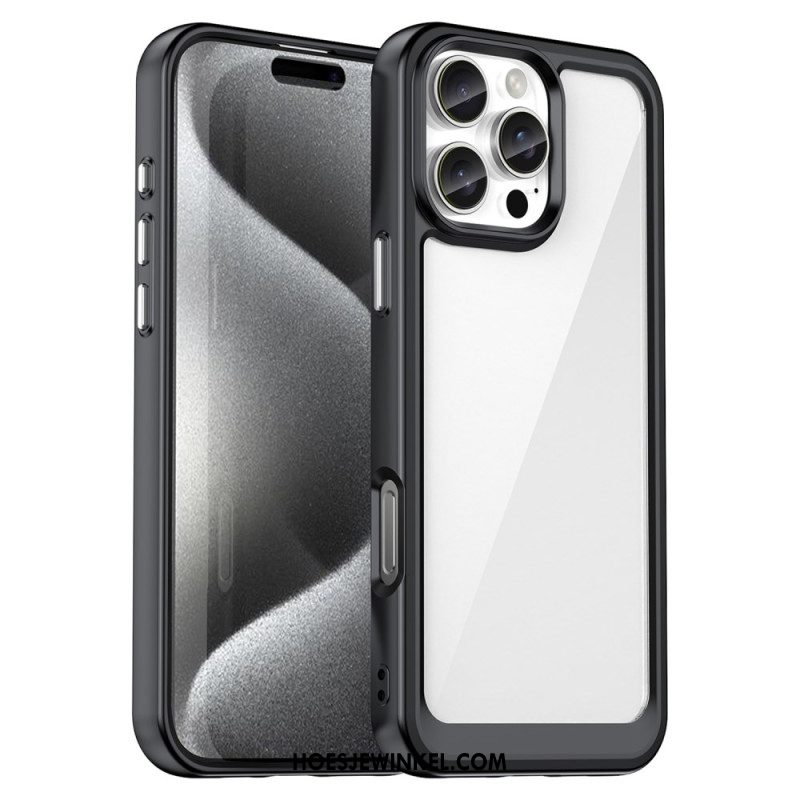 Hoesje Voor iPhone 16 Pro Max Hybride