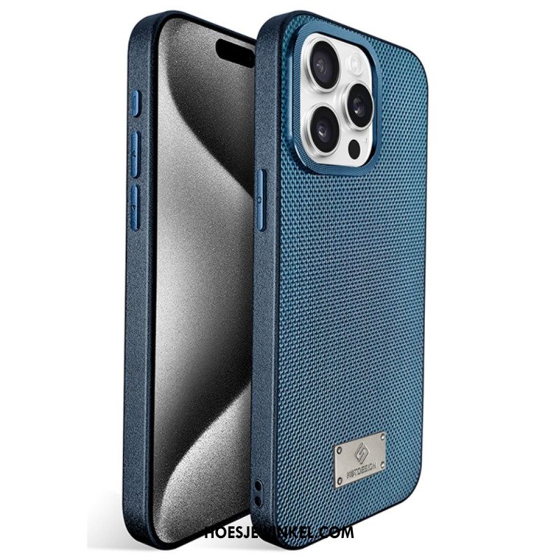 Hoesje Voor iPhone 16 Pro Max Kst Design Ademend Gaas