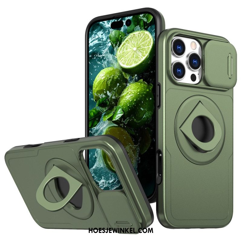 Hoesje Voor iPhone 16 Pro Max Lenssteun En Afdekking