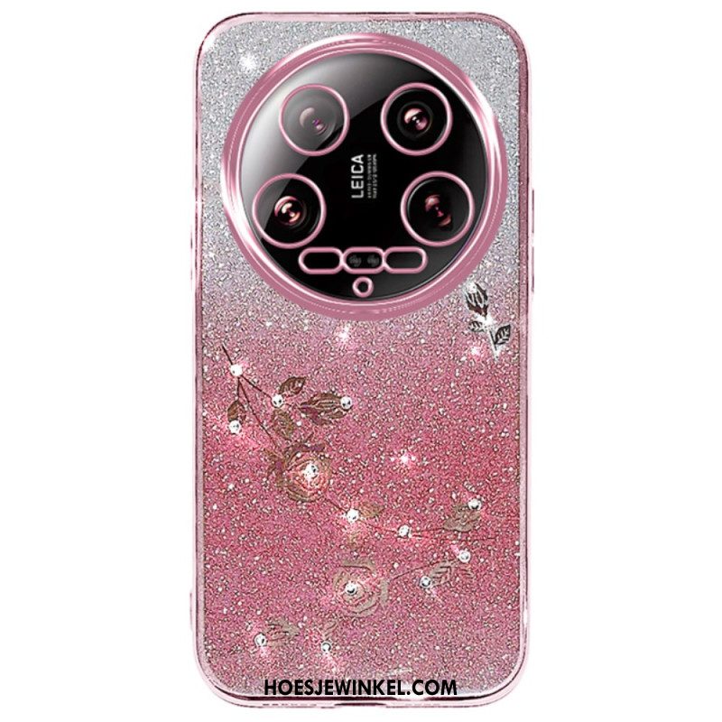 Hoesje Xiaomi 14 Ultra Kadem Glitter Bescherming Hoesje