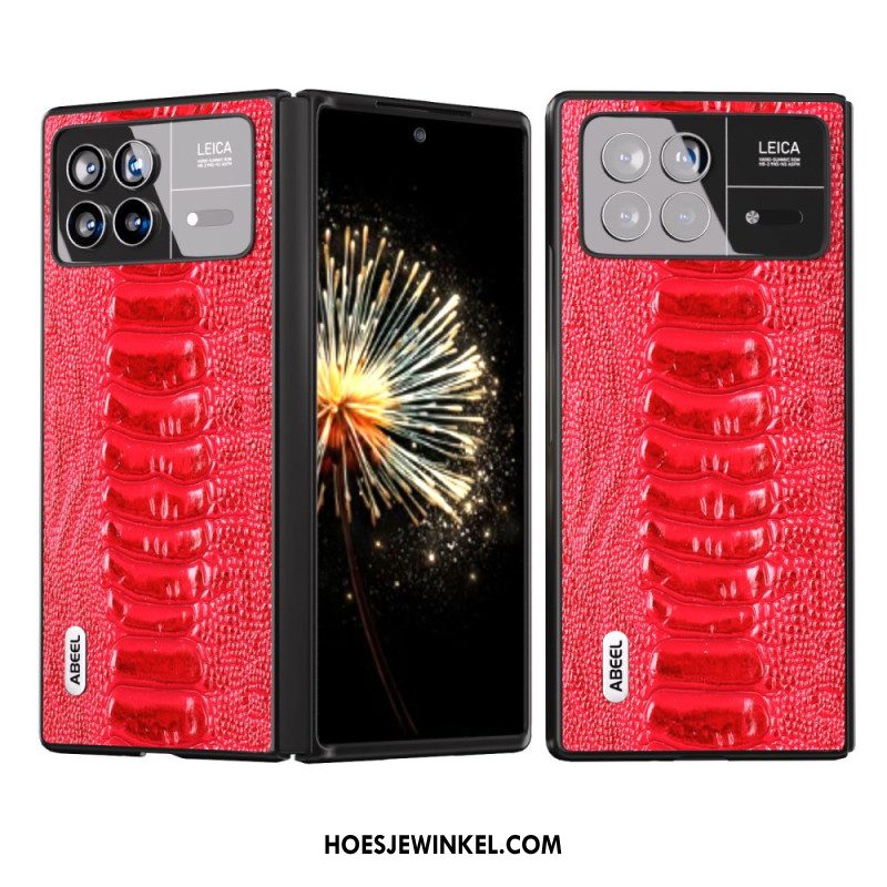 Hoesje Xiaomi Mix Fold 3 Krokodileffect Abeel