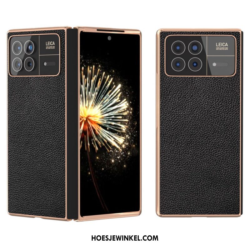 Hoesje Xiaomi Mix Fold 3 Ledereffect