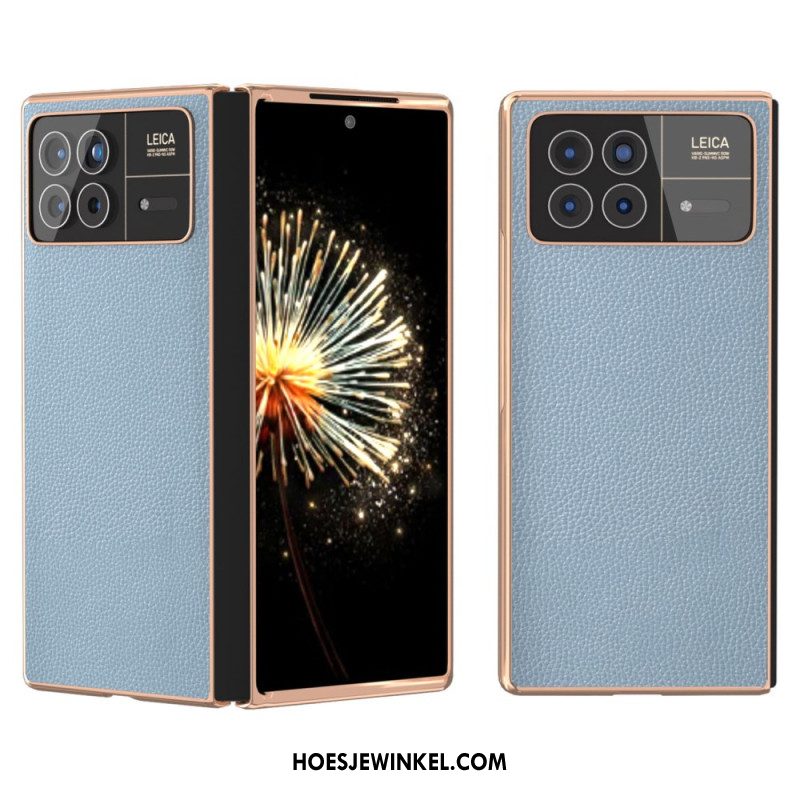 Hoesje Xiaomi Mix Fold 3 Ledereffect