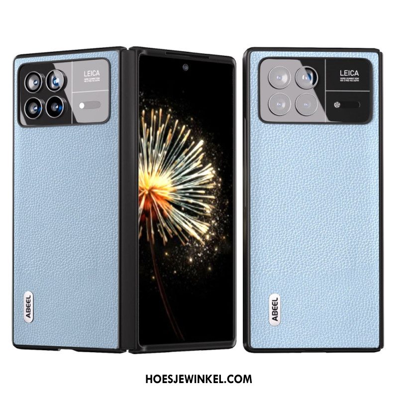 Hoesje Xiaomi Mix Fold 3 Litchi-textuur Abeel