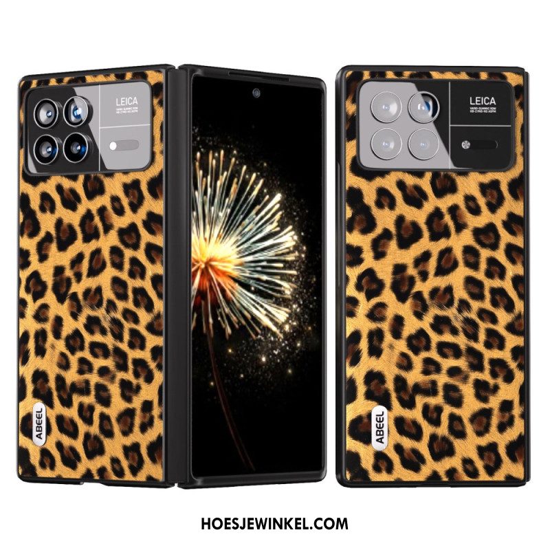 Hoesje Xiaomi Mix Fold 3 Luipaardpatroon Abeel Bescherming Hoesje