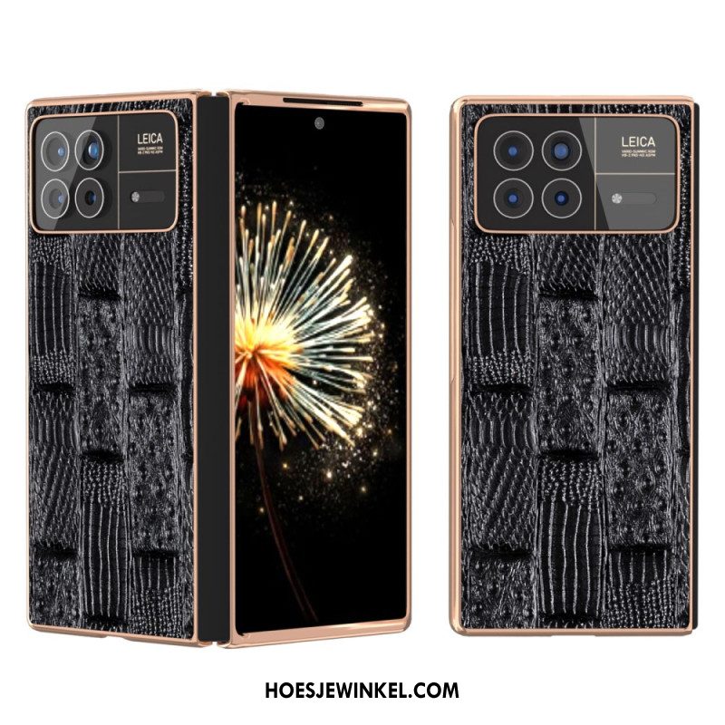 Hoesje Xiaomi Mix Fold 3 Mahjong-textuur Bescherming Hoesje