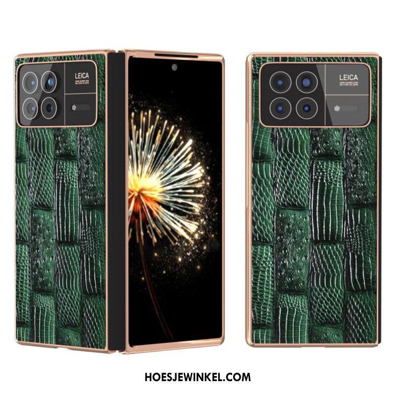 Hoesje Xiaomi Mix Fold 3 Mahjong-textuur Bescherming Hoesje