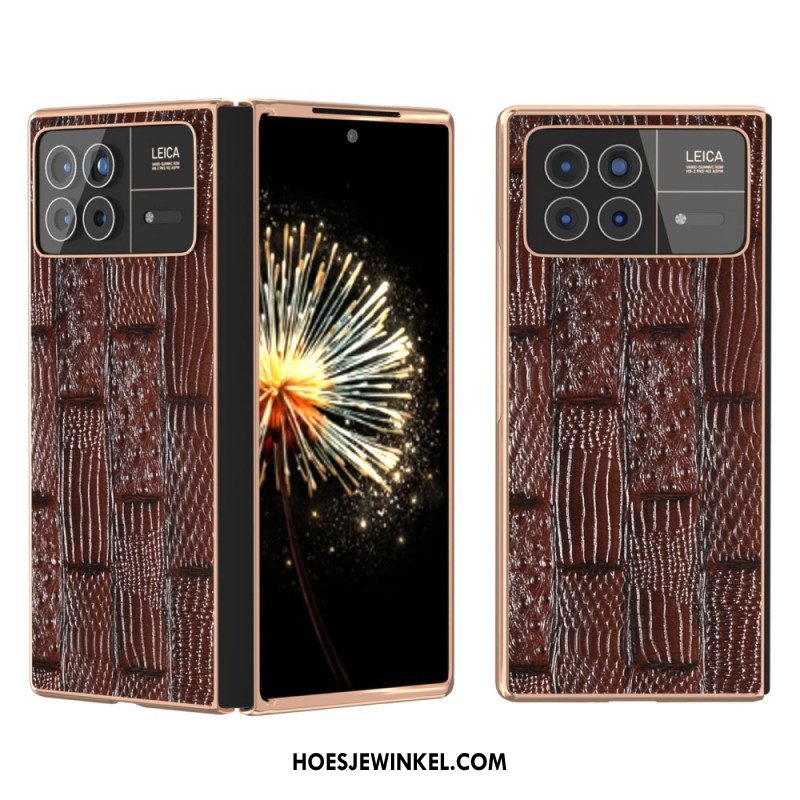 Hoesje Xiaomi Mix Fold 3 Mahjong-textuur Bescherming Hoesje