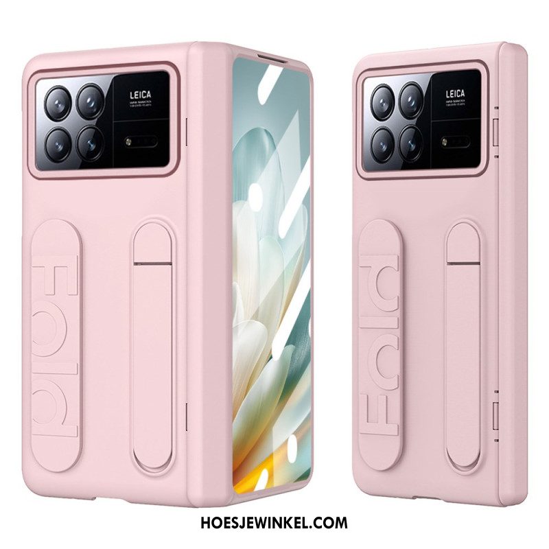 Hoesje Xiaomi Mix Fold 3 Steun En Riem Bescherming Hoesje