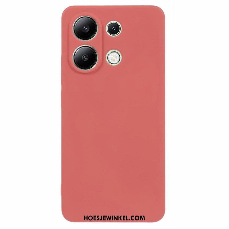 Hoesje Xiaomi Redmi Note 13 4g Gekleurde Siliconen Bescherming Hoesje