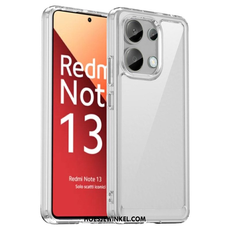 Hoesje Xiaomi Redmi Note 13 4g Hybride Gekleurde Randen