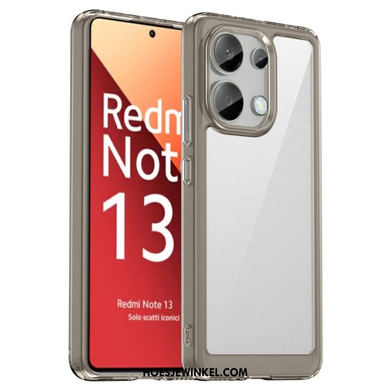 Hoesje Xiaomi Redmi Note 13 4g Hybride Gekleurde Randen