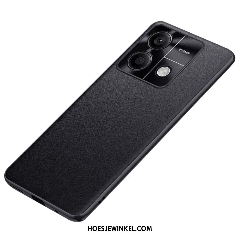 Hoesje Xiaomi Redmi Note 13 5g Getextureerd Leereffect