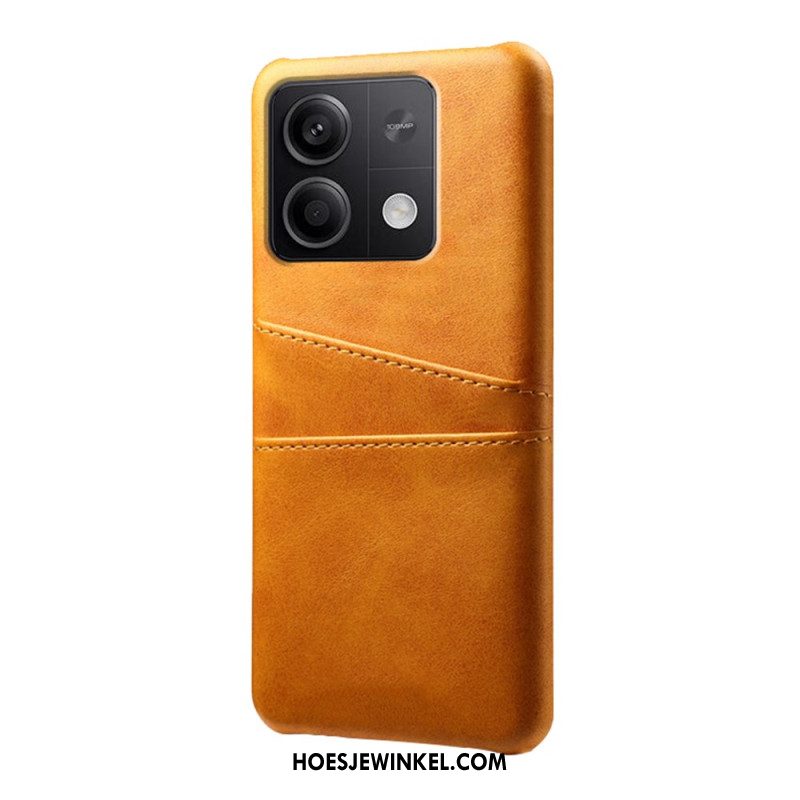 Hoesje Xiaomi Redmi Note 13 5g Kaarthouder Met Leereffect