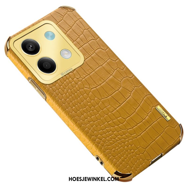 Hoesje Xiaomi Redmi Note 13 5g Krokodilstijl