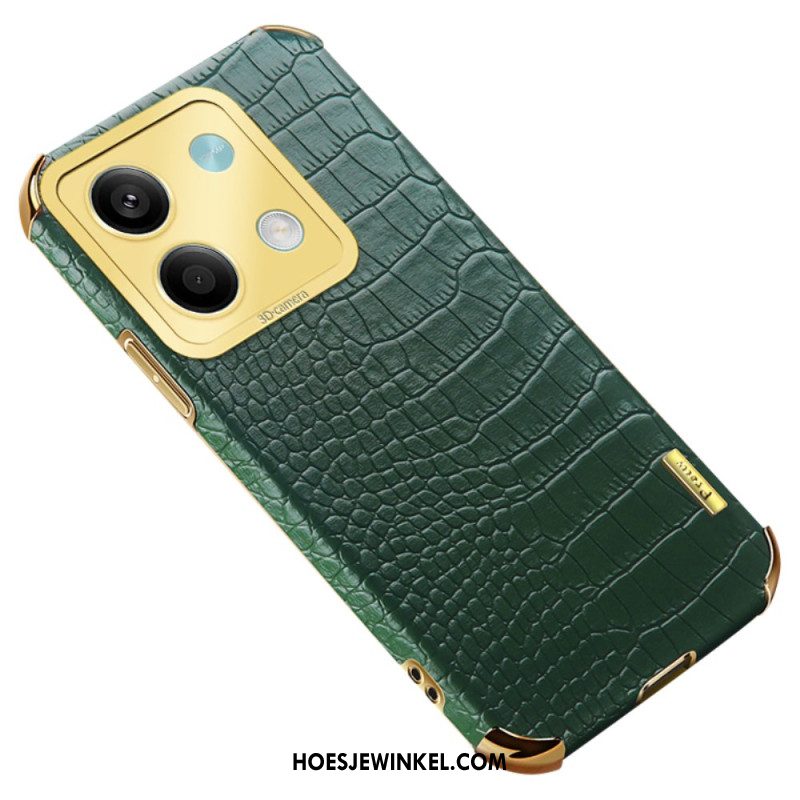 Hoesje Xiaomi Redmi Note 13 5g Krokodilstijl