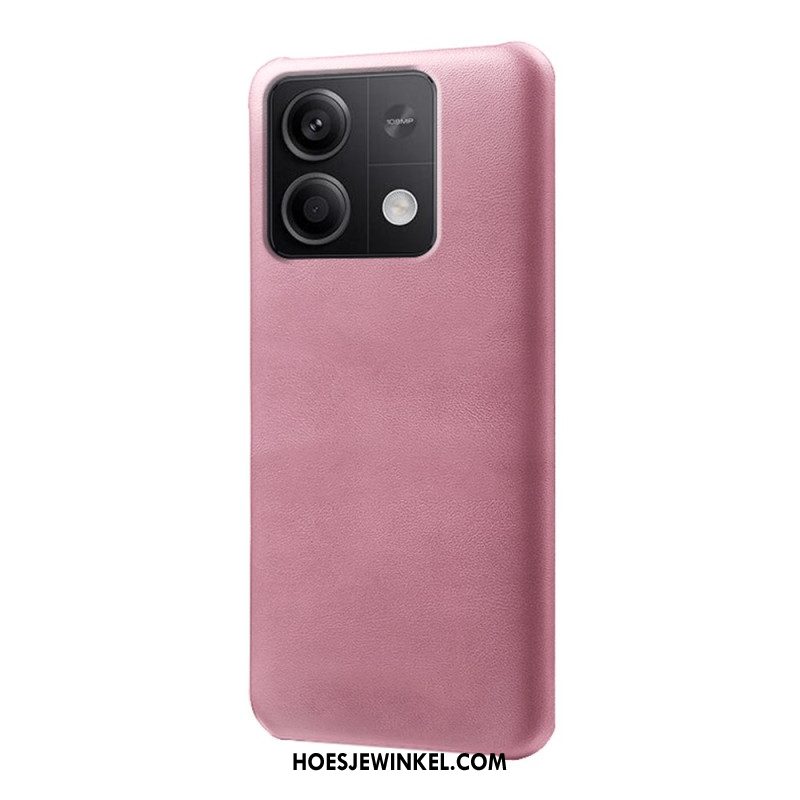 Hoesje Xiaomi Redmi Note 13 5g Ledereffect