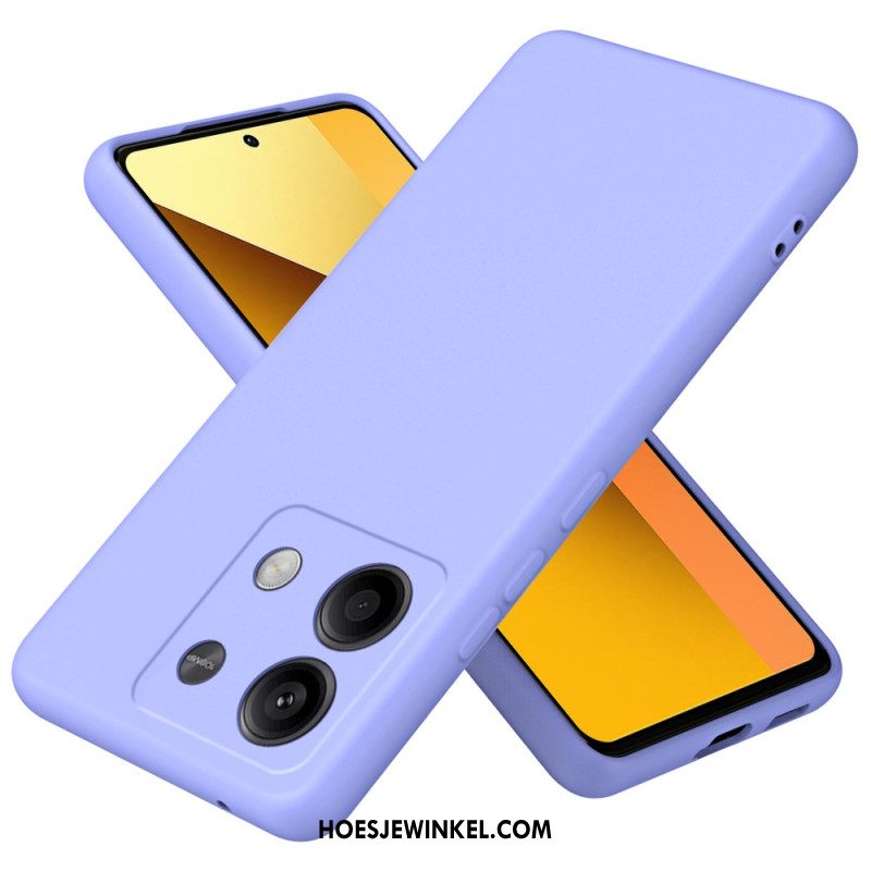 Hoesje Xiaomi Redmi Note 13 5g Siliconen En Vezels