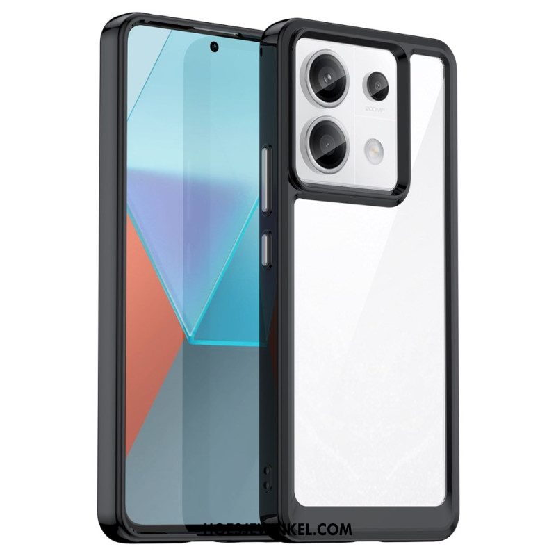 Hoesje Xiaomi Redmi Note 13 Pro 5g Hybride Gekleurde Randen