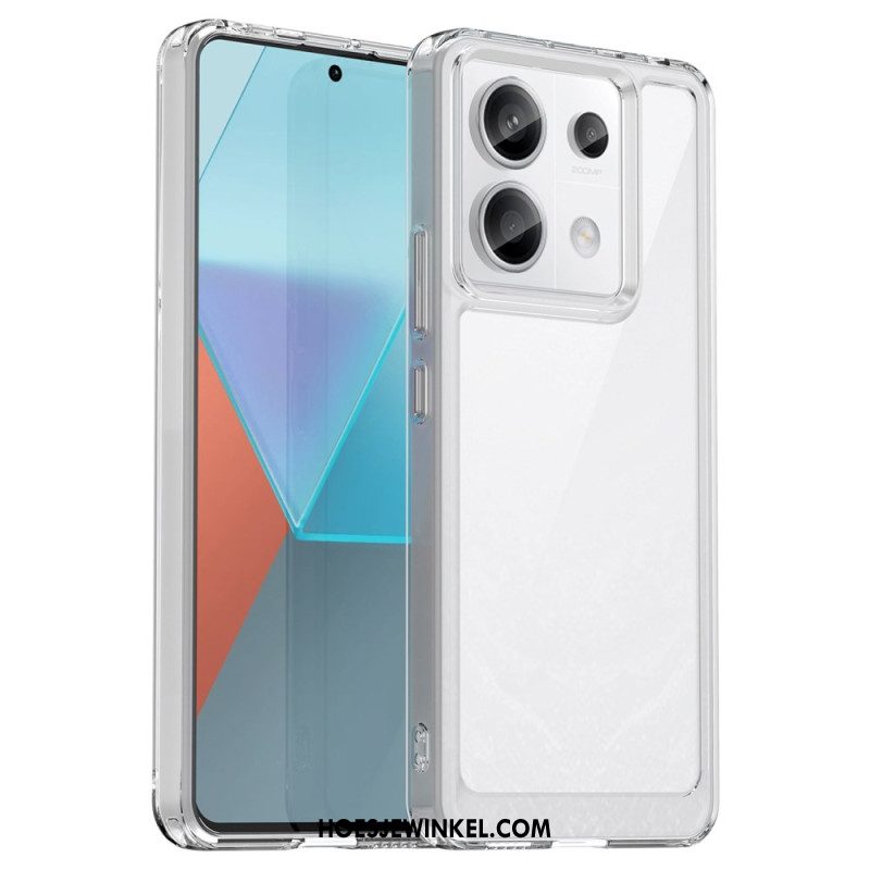 Hoesje Xiaomi Redmi Note 13 Pro 5g Hybride Gekleurde Randen