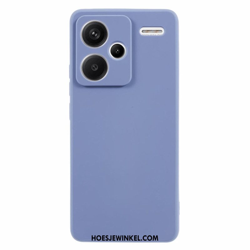 Hoesje Xiaomi Redmi Note 13 Pro Plus 5g Siliconen Rechte Randen Bescherming Hoesje