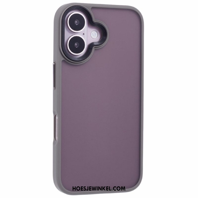 Hoesje iPhone 16 Antikras Matte Afwerking Bescherming Hoesje