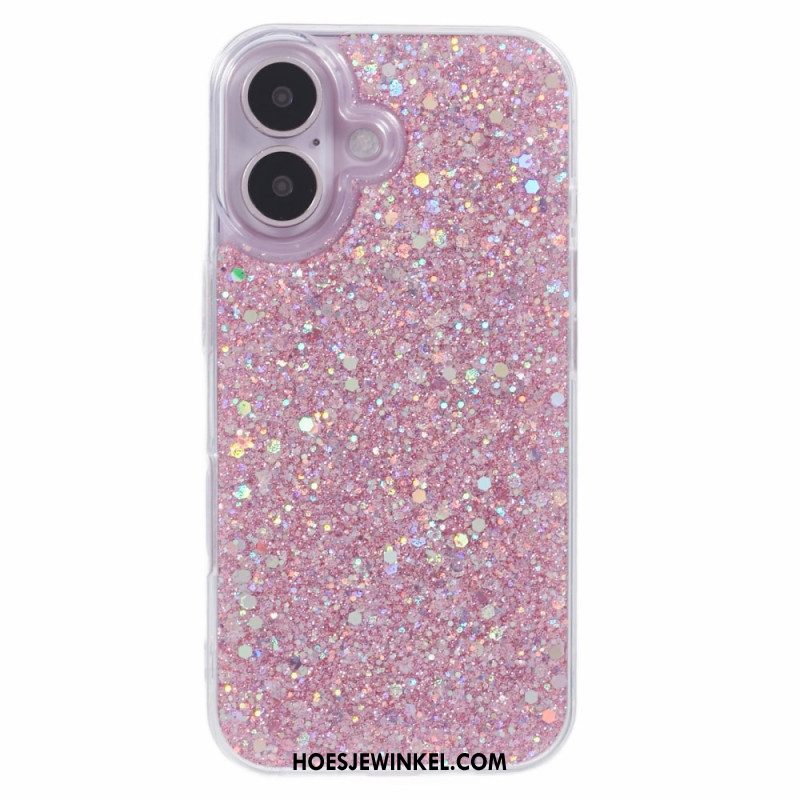 Hoesje iPhone 16 Glitters