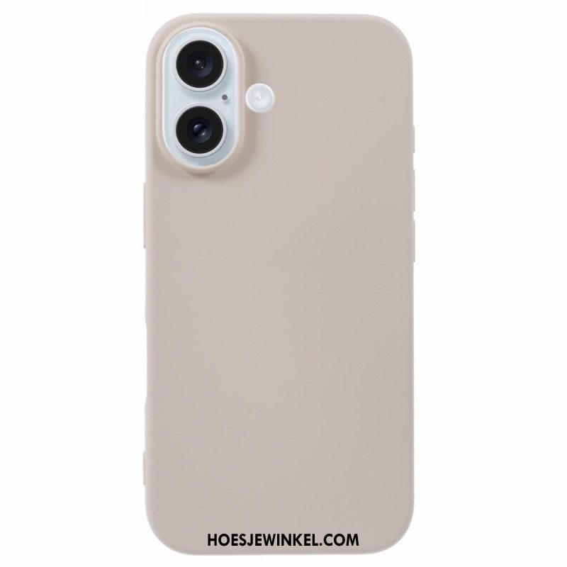 Hoesje iPhone 16 Plus Vezelinterieur Bescherming Hoesje